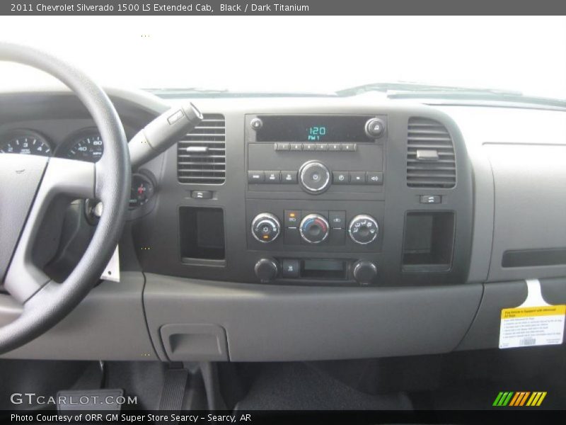 Black / Dark Titanium 2011 Chevrolet Silverado 1500 LS Extended Cab