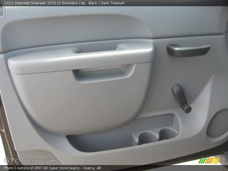 Black / Dark Titanium 2011 Chevrolet Silverado 1500 LS Extended Cab