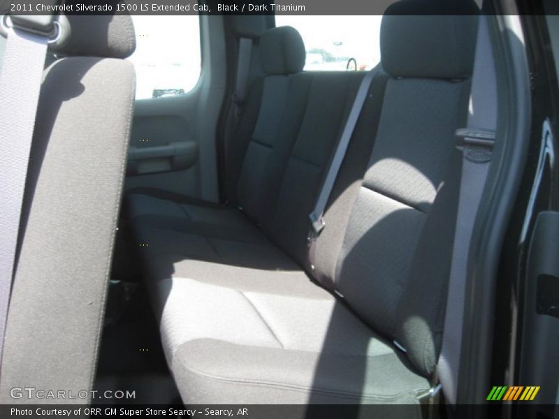Black / Dark Titanium 2011 Chevrolet Silverado 1500 LS Extended Cab