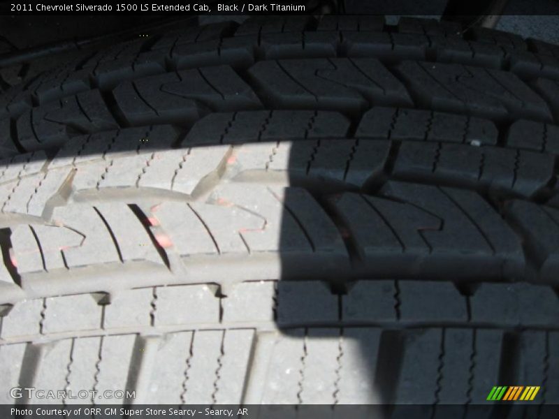 Black / Dark Titanium 2011 Chevrolet Silverado 1500 LS Extended Cab