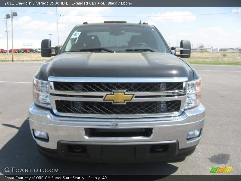 Black / Ebony 2011 Chevrolet Silverado 3500HD LT Extended Cab 4x4
