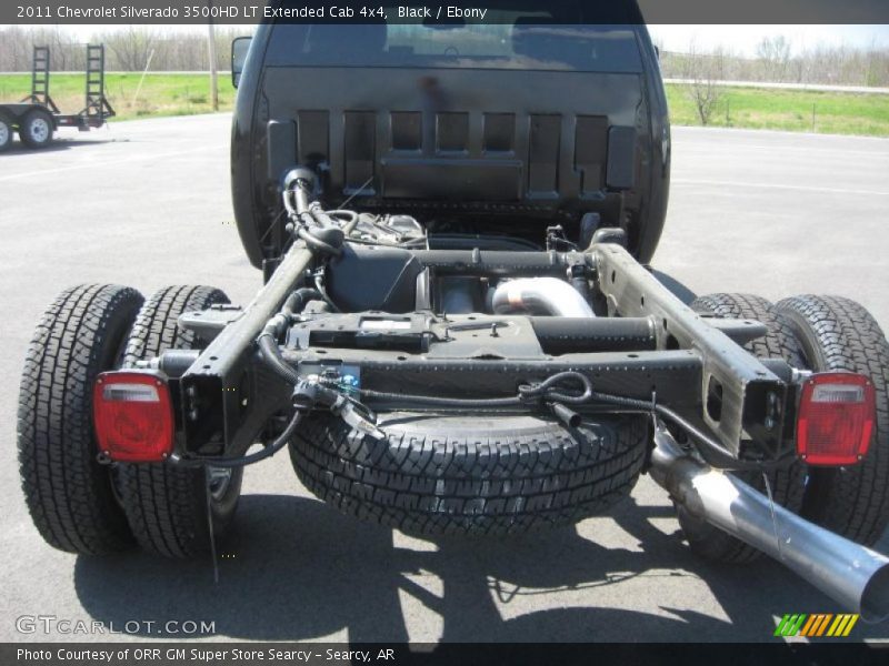 Black / Ebony 2011 Chevrolet Silverado 3500HD LT Extended Cab 4x4