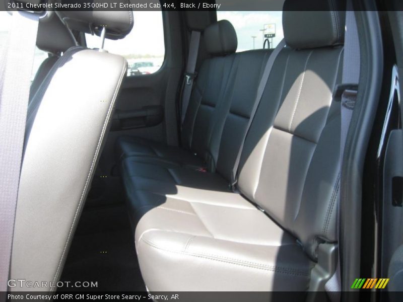  2011 Silverado 3500HD LT Extended Cab 4x4 Ebony Interior