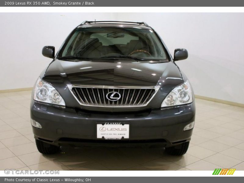 Smokey Granite / Black 2009 Lexus RX 350 AWD