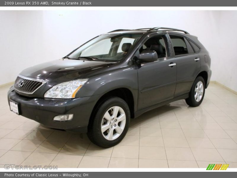 Smokey Granite / Black 2009 Lexus RX 350 AWD