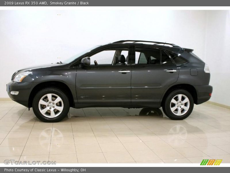 Smokey Granite / Black 2009 Lexus RX 350 AWD