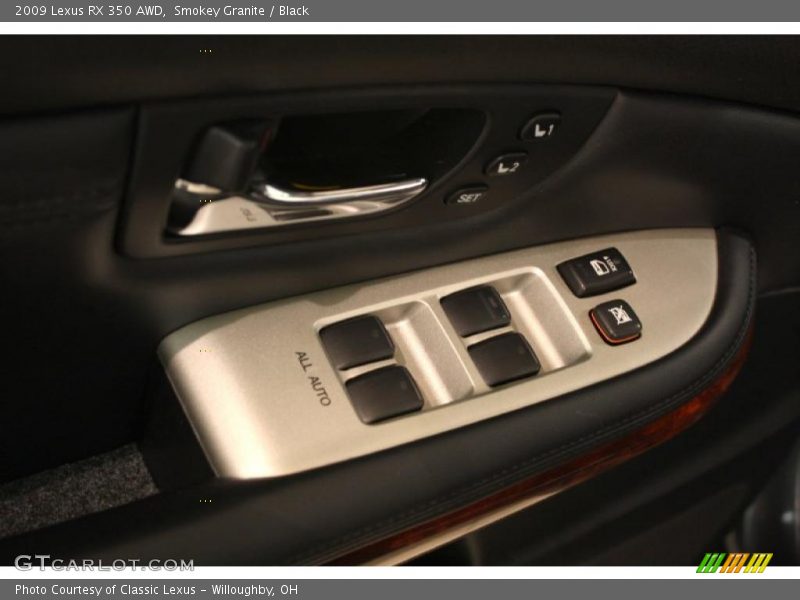 Smokey Granite / Black 2009 Lexus RX 350 AWD