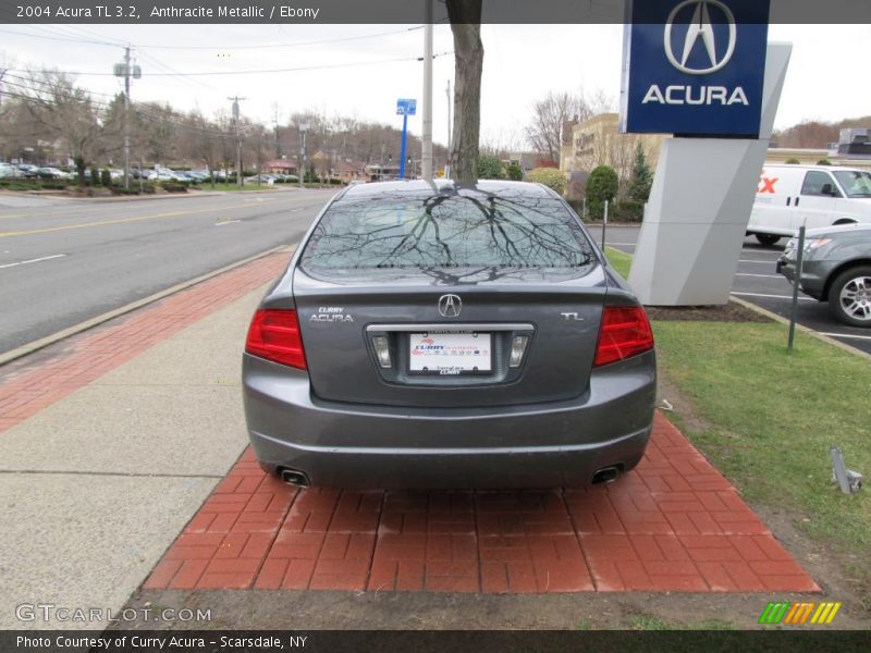 Anthracite Metallic / Ebony 2004 Acura TL 3.2