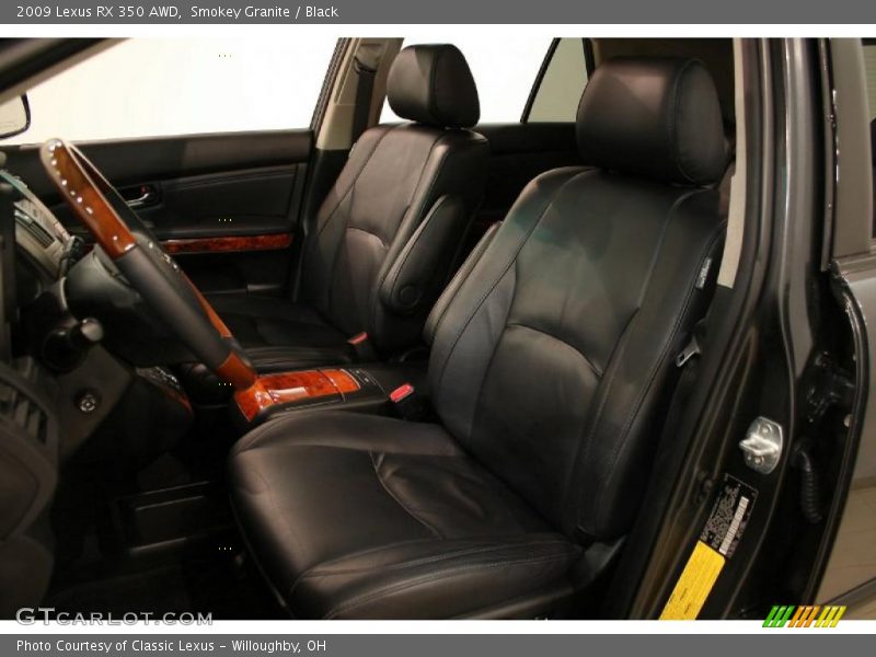 Smokey Granite / Black 2009 Lexus RX 350 AWD