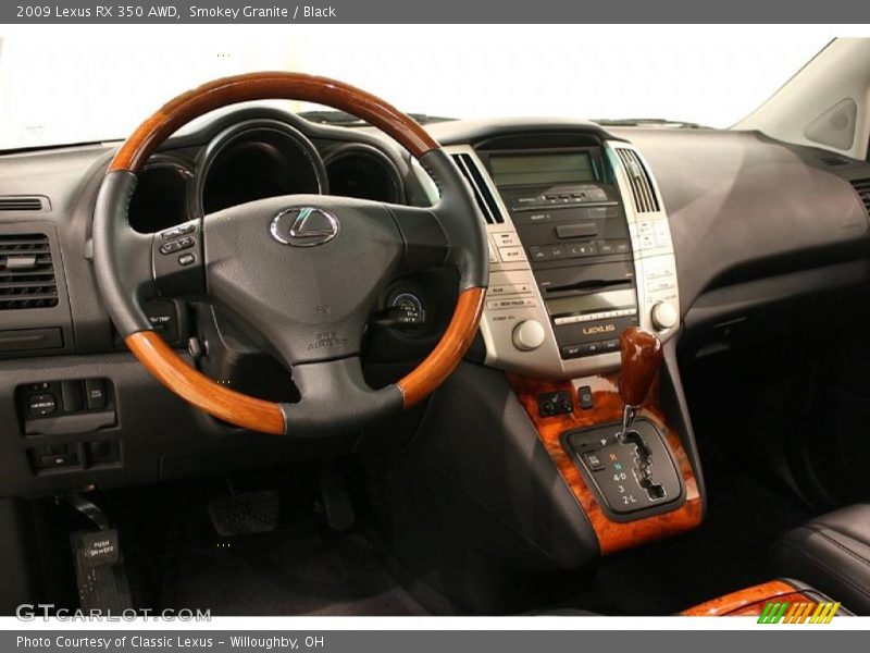 Smokey Granite / Black 2009 Lexus RX 350 AWD