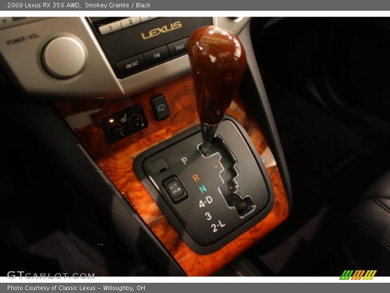 Smokey Granite / Black 2009 Lexus RX 350 AWD