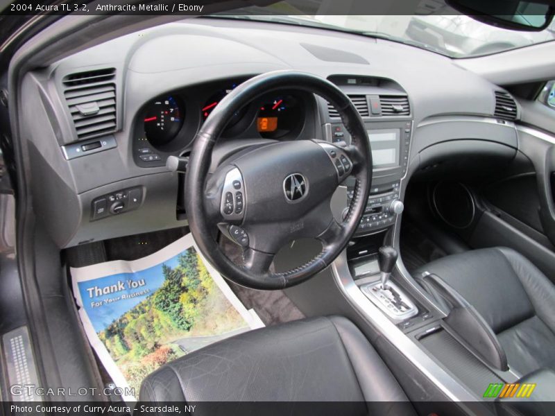 Anthracite Metallic / Ebony 2004 Acura TL 3.2