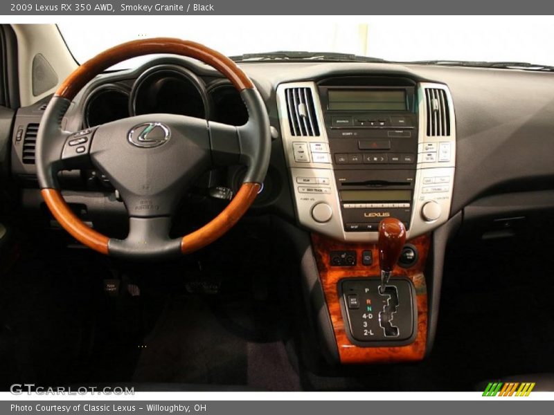 Smokey Granite / Black 2009 Lexus RX 350 AWD