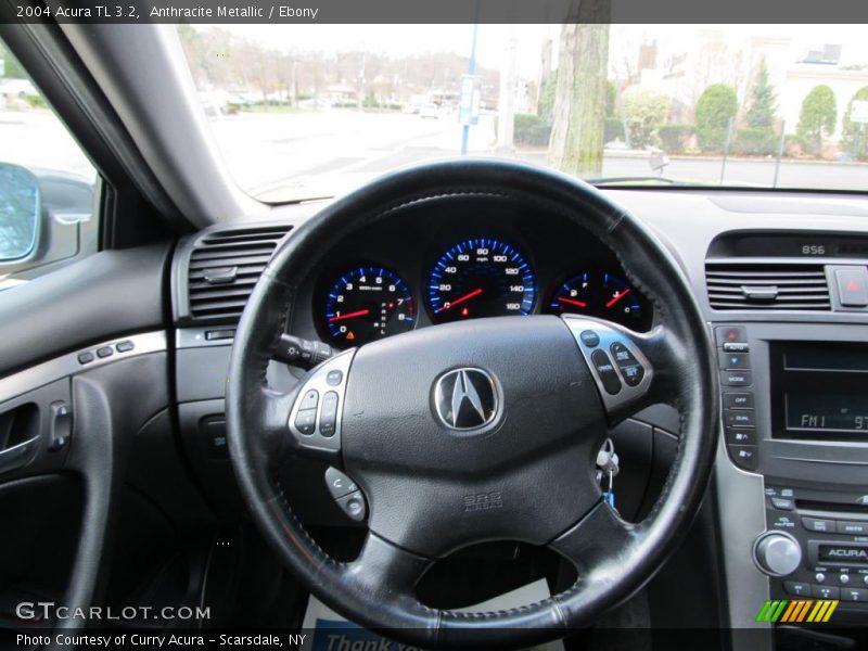 Anthracite Metallic / Ebony 2004 Acura TL 3.2