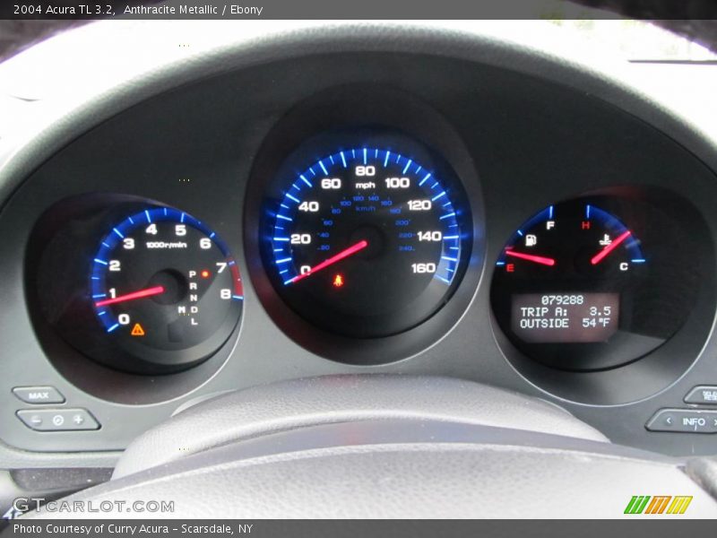 Anthracite Metallic / Ebony 2004 Acura TL 3.2