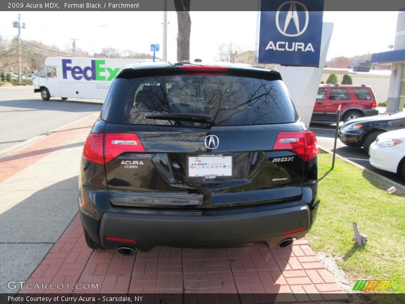 Formal Black / Parchment 2009 Acura MDX