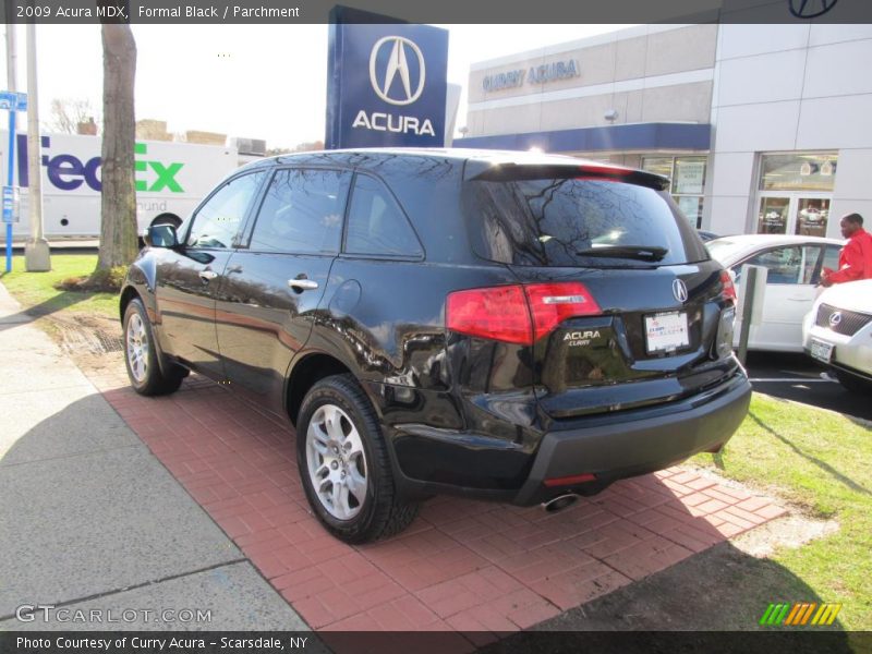 Formal Black / Parchment 2009 Acura MDX