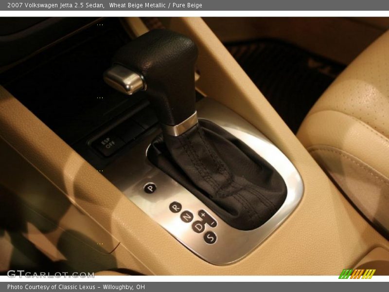 Wheat Beige Metallic / Pure Beige 2007 Volkswagen Jetta 2.5 Sedan