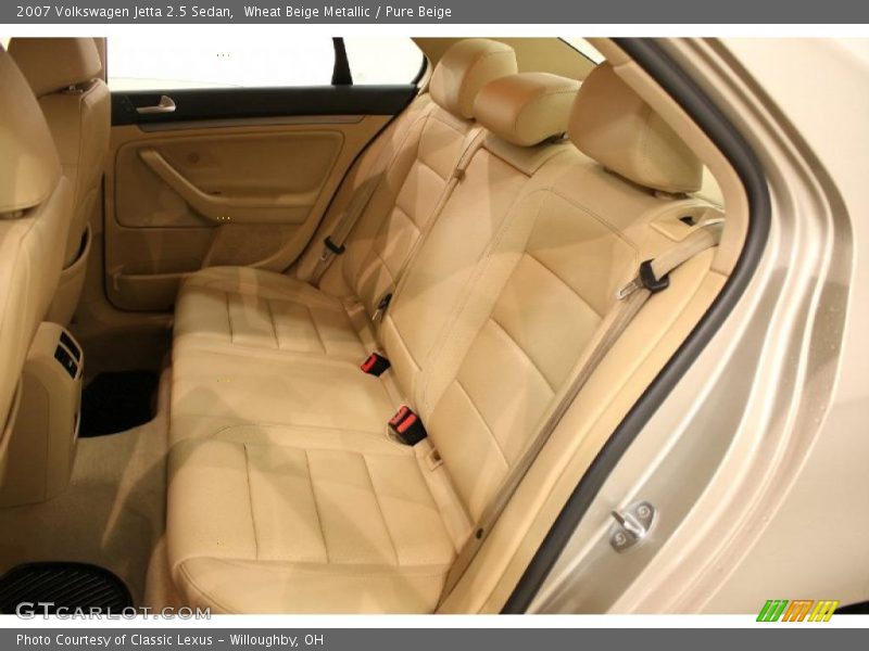 Wheat Beige Metallic / Pure Beige 2007 Volkswagen Jetta 2.5 Sedan