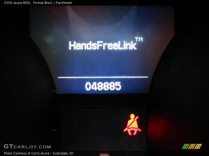 Formal Black / Parchment 2009 Acura MDX