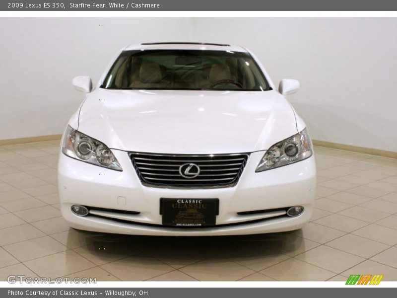 Starfire Pearl White / Cashmere 2009 Lexus ES 350
