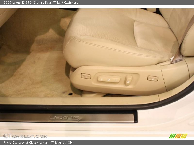 Starfire Pearl White / Cashmere 2009 Lexus ES 350
