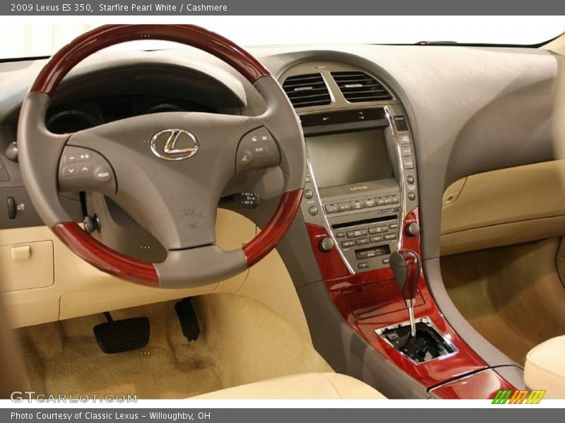 Starfire Pearl White / Cashmere 2009 Lexus ES 350