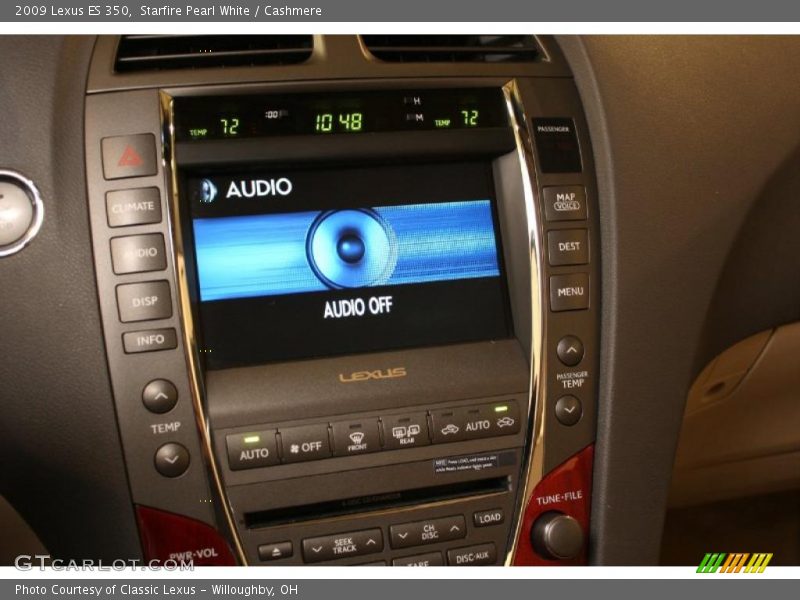 Starfire Pearl White / Cashmere 2009 Lexus ES 350
