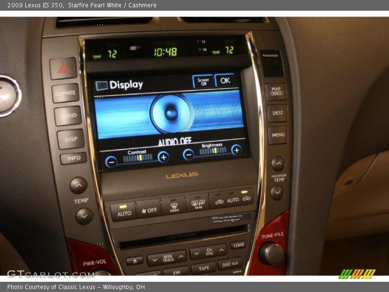 Starfire Pearl White / Cashmere 2009 Lexus ES 350