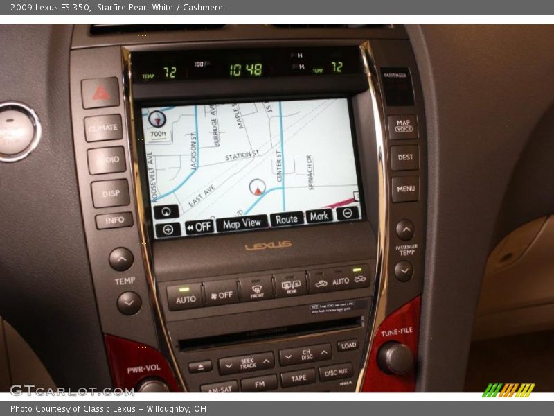Starfire Pearl White / Cashmere 2009 Lexus ES 350