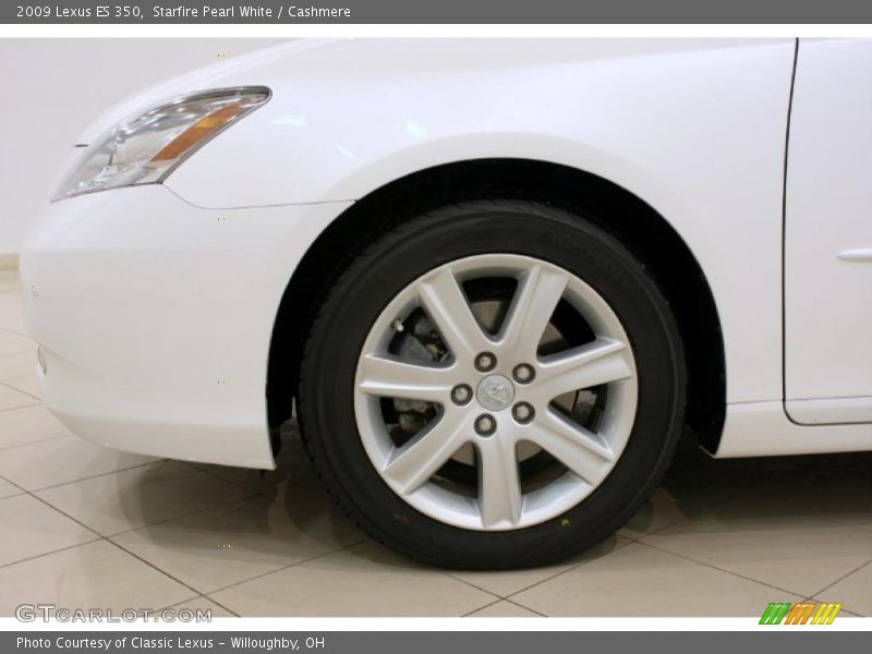 Starfire Pearl White / Cashmere 2009 Lexus ES 350