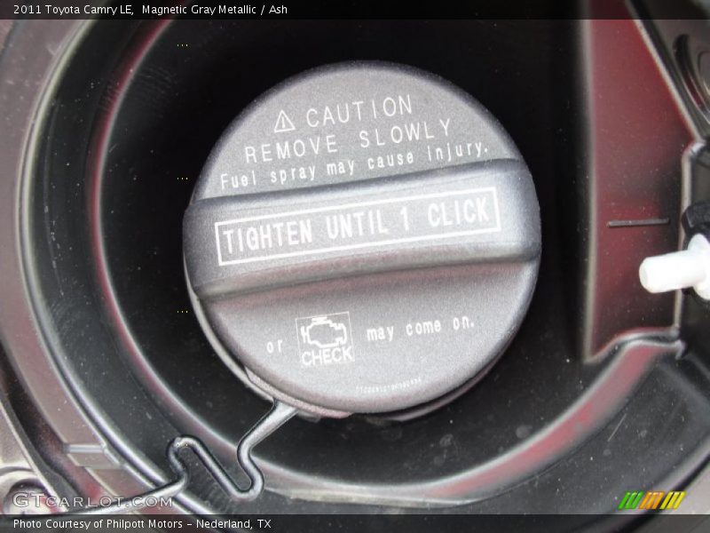 Magnetic Gray Metallic / Ash 2011 Toyota Camry LE