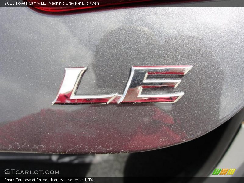 Magnetic Gray Metallic / Ash 2011 Toyota Camry LE