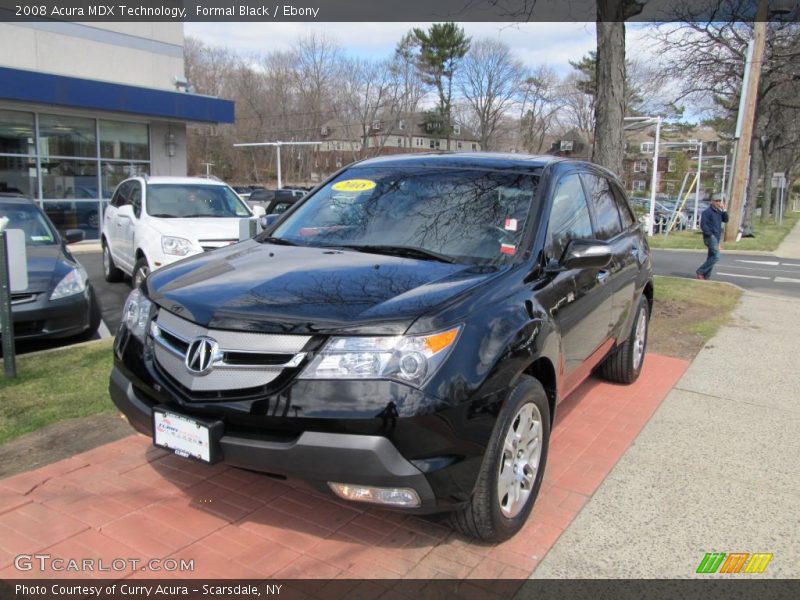 Formal Black / Ebony 2008 Acura MDX Technology
