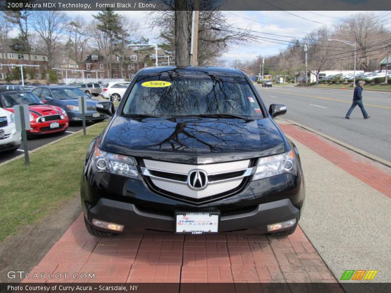 Formal Black / Ebony 2008 Acura MDX Technology