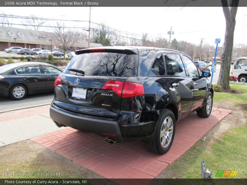 Formal Black / Ebony 2008 Acura MDX Technology