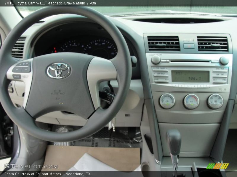 Magnetic Gray Metallic / Ash 2011 Toyota Camry LE