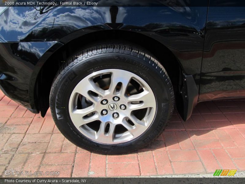 Formal Black / Ebony 2008 Acura MDX Technology