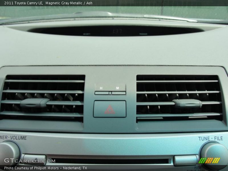 Magnetic Gray Metallic / Ash 2011 Toyota Camry LE