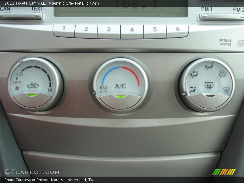 Magnetic Gray Metallic / Ash 2011 Toyota Camry LE