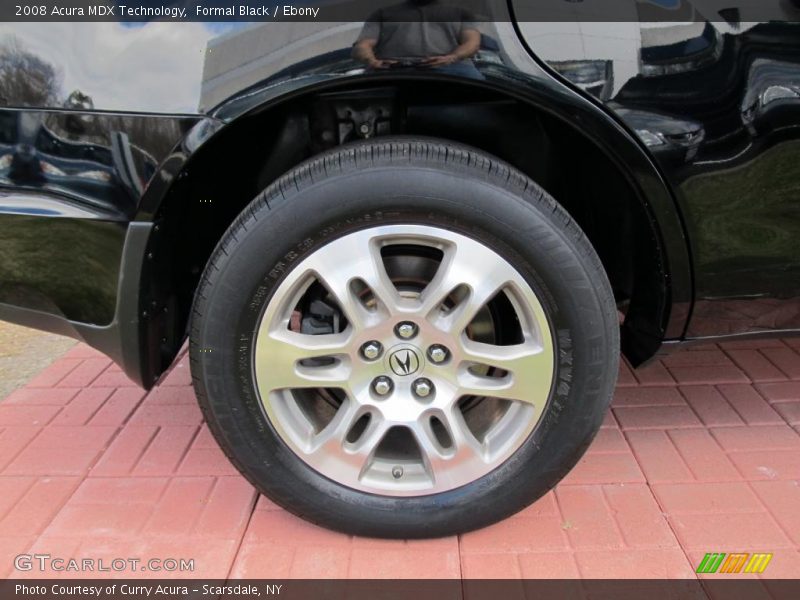 Formal Black / Ebony 2008 Acura MDX Technology