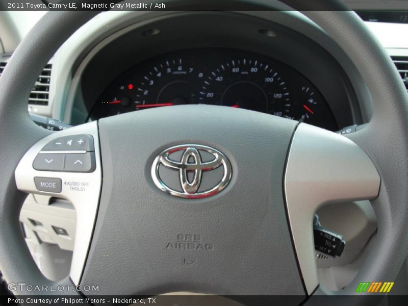 Magnetic Gray Metallic / Ash 2011 Toyota Camry LE