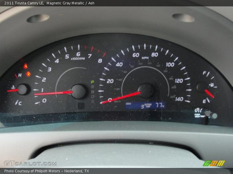 Magnetic Gray Metallic / Ash 2011 Toyota Camry LE