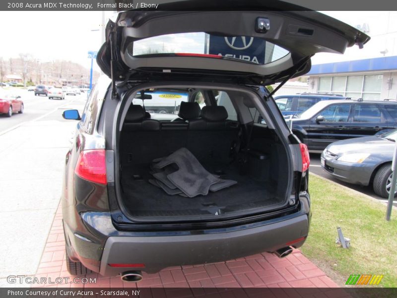 Formal Black / Ebony 2008 Acura MDX Technology