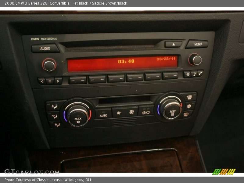 Controls of 2008 3 Series 328i Convertible