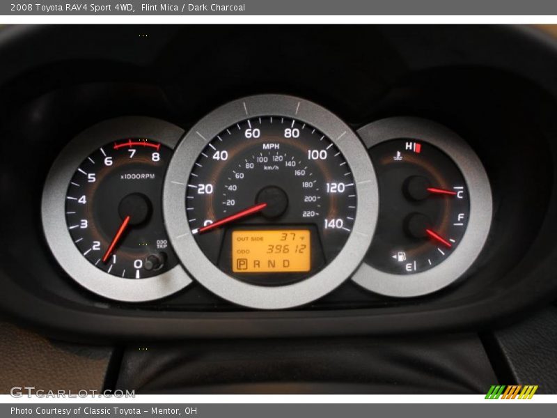 Flint Mica / Dark Charcoal 2008 Toyota RAV4 Sport 4WD