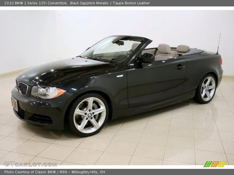  2010 1 Series 135i Convertible Black Sapphire Metallic