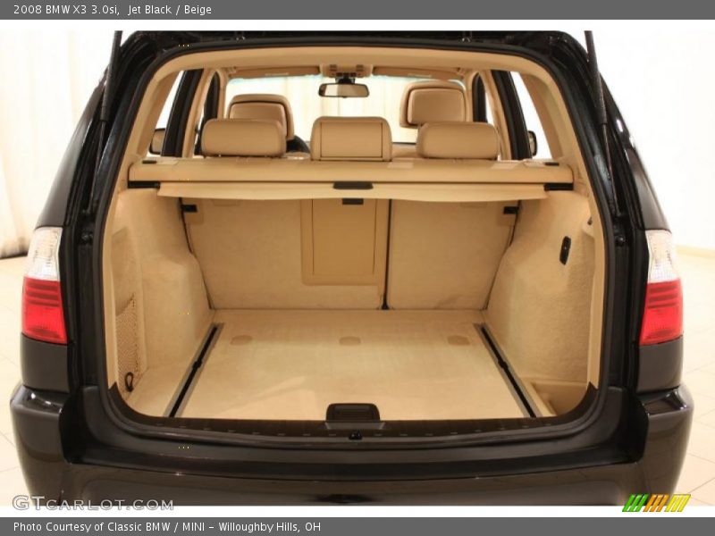  2008 X3 3.0si Trunk