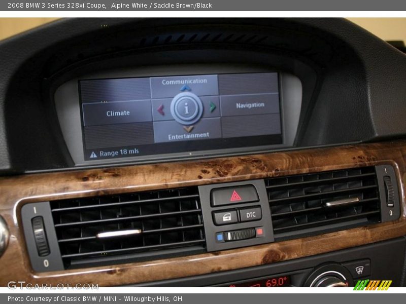 Alpine White / Saddle Brown/Black 2008 BMW 3 Series 328xi Coupe
