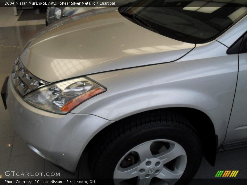 Sheer Silver Metallic / Charcoal 2004 Nissan Murano SL AWD